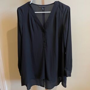 Black Long Sleeve Women's Top